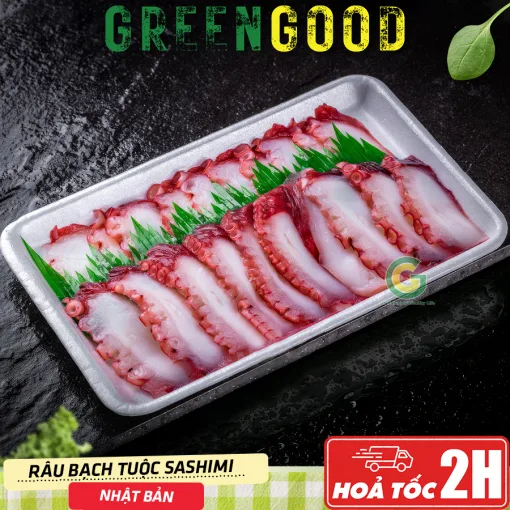 RÂU-BẠCH-TUỘC-SASHIMI