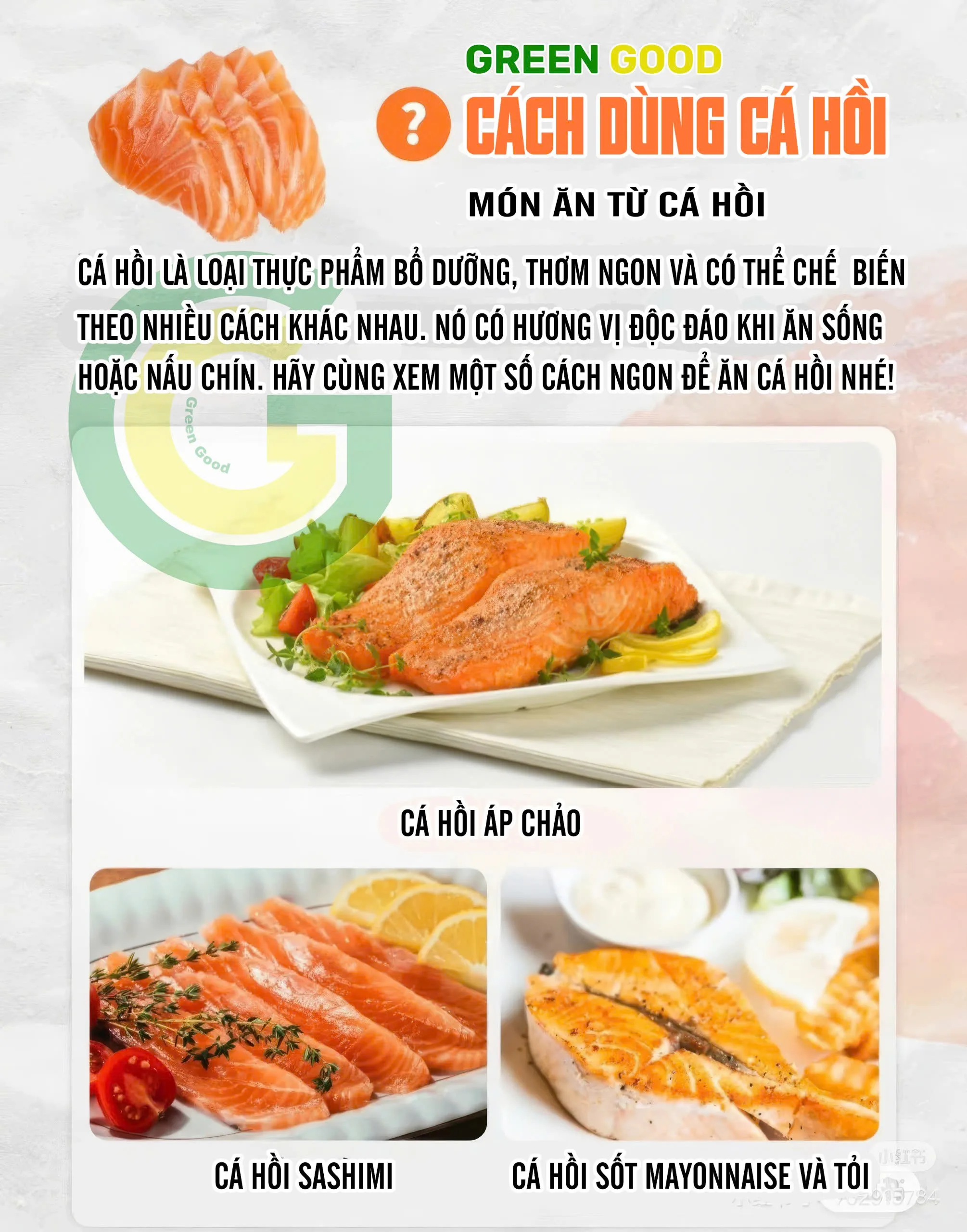 Cách Dùng Cá Hồi Nauy