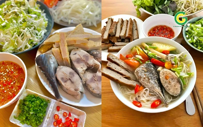 Cách làm bún cá ngừ