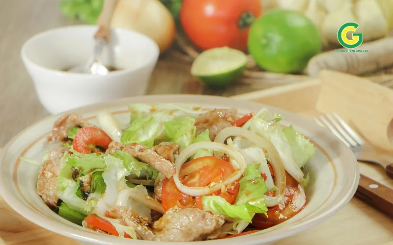 Salad Ba Chỉ Bò - Món Ngon Healthy